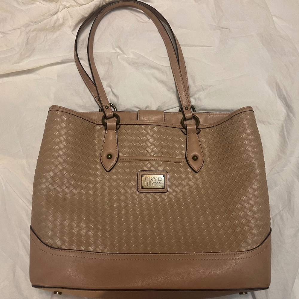 Frye and Co blush pink tote!